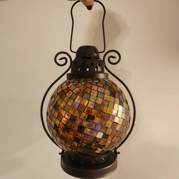 PartyLite Global Fusion Mosaic Candle Lantern #P9238 (Retired) - Picture 2 of 11